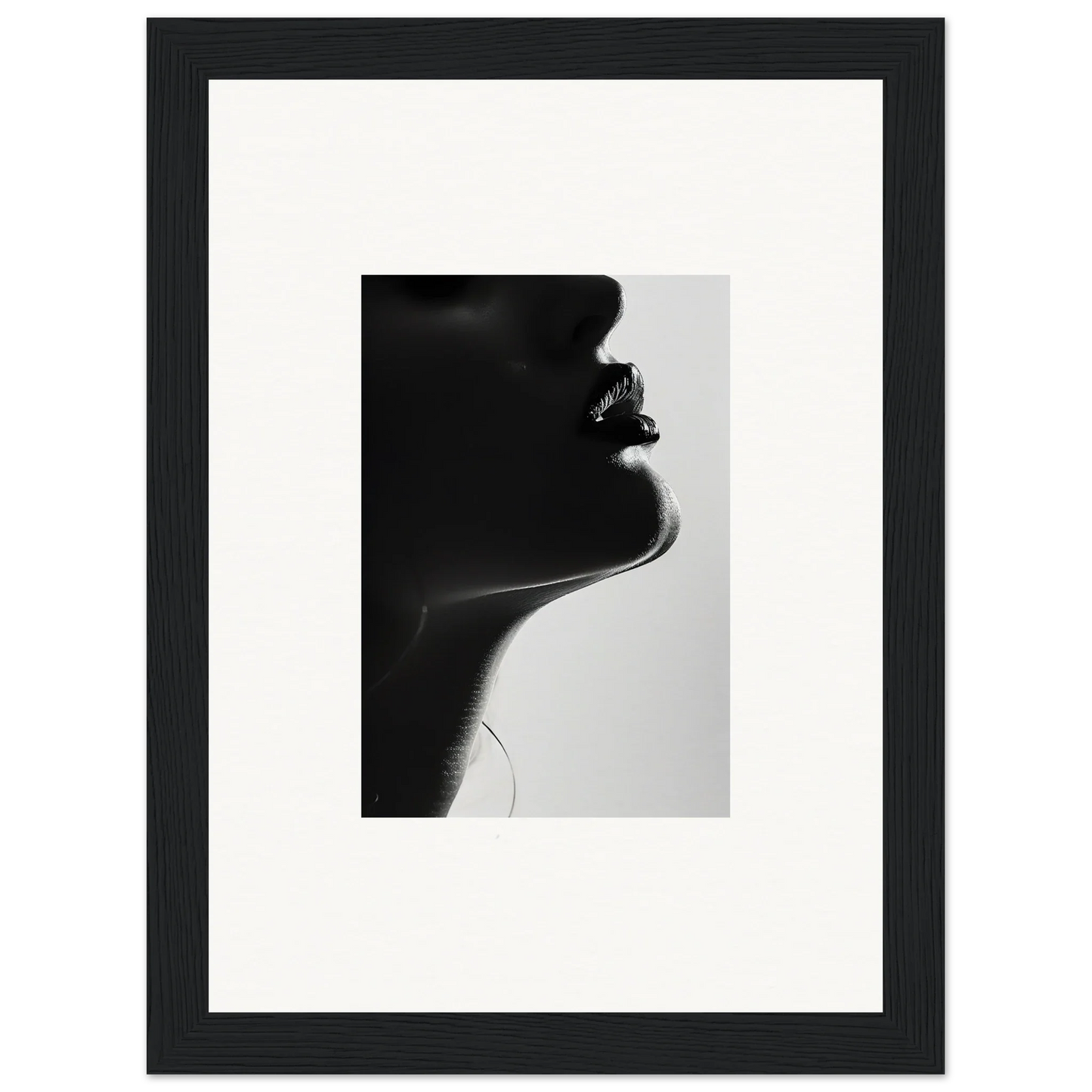Side profile silhouette showcasing Ethereal Odyssey Sonata on a light background