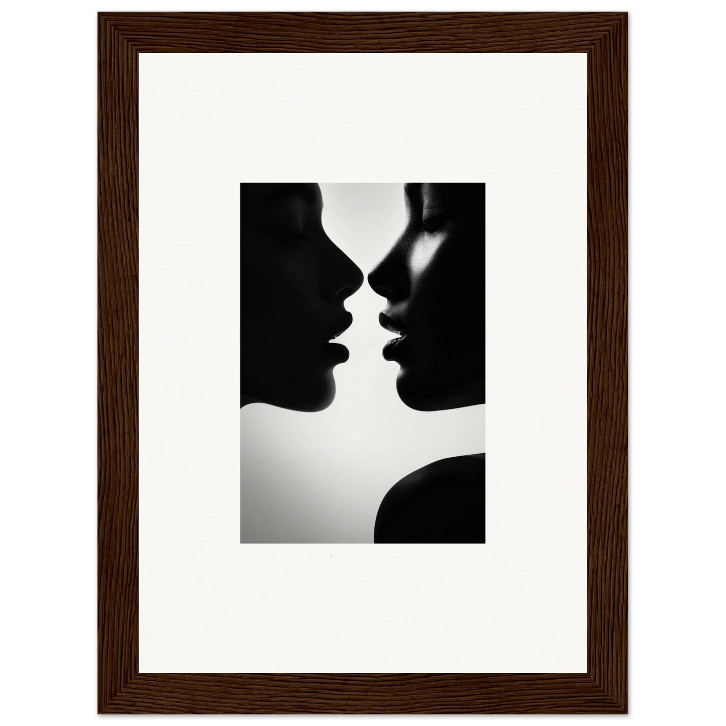 Intimate silhouettes in Sables Dance special edition art™ for premium framed wall decor