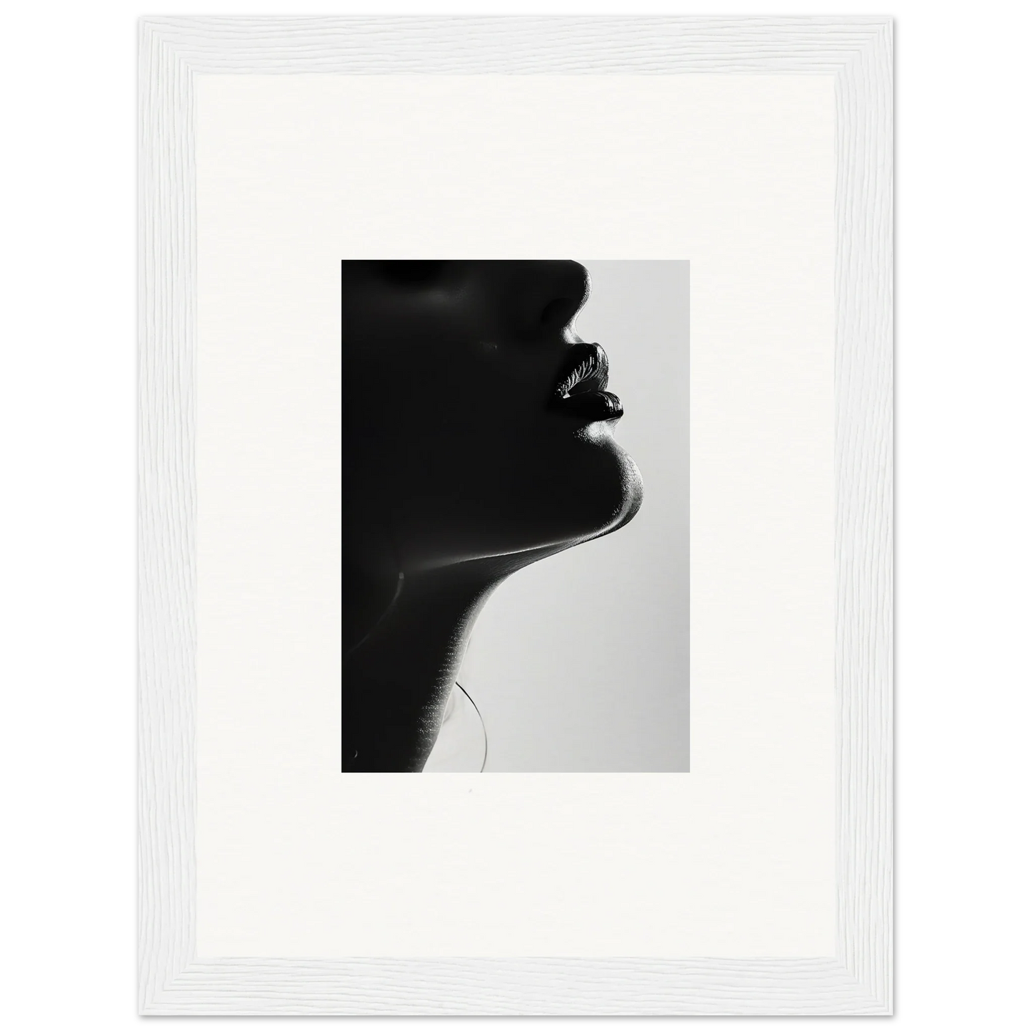 Silhouetted profile on light background for Ethereal Odyssey Sonata special edition art™