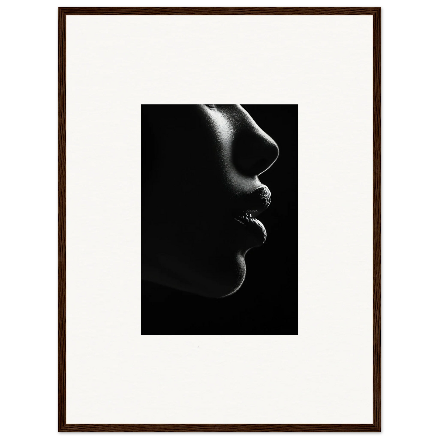 Dramatic black and white silhouette for Silver Twilight Whispers special edition art™