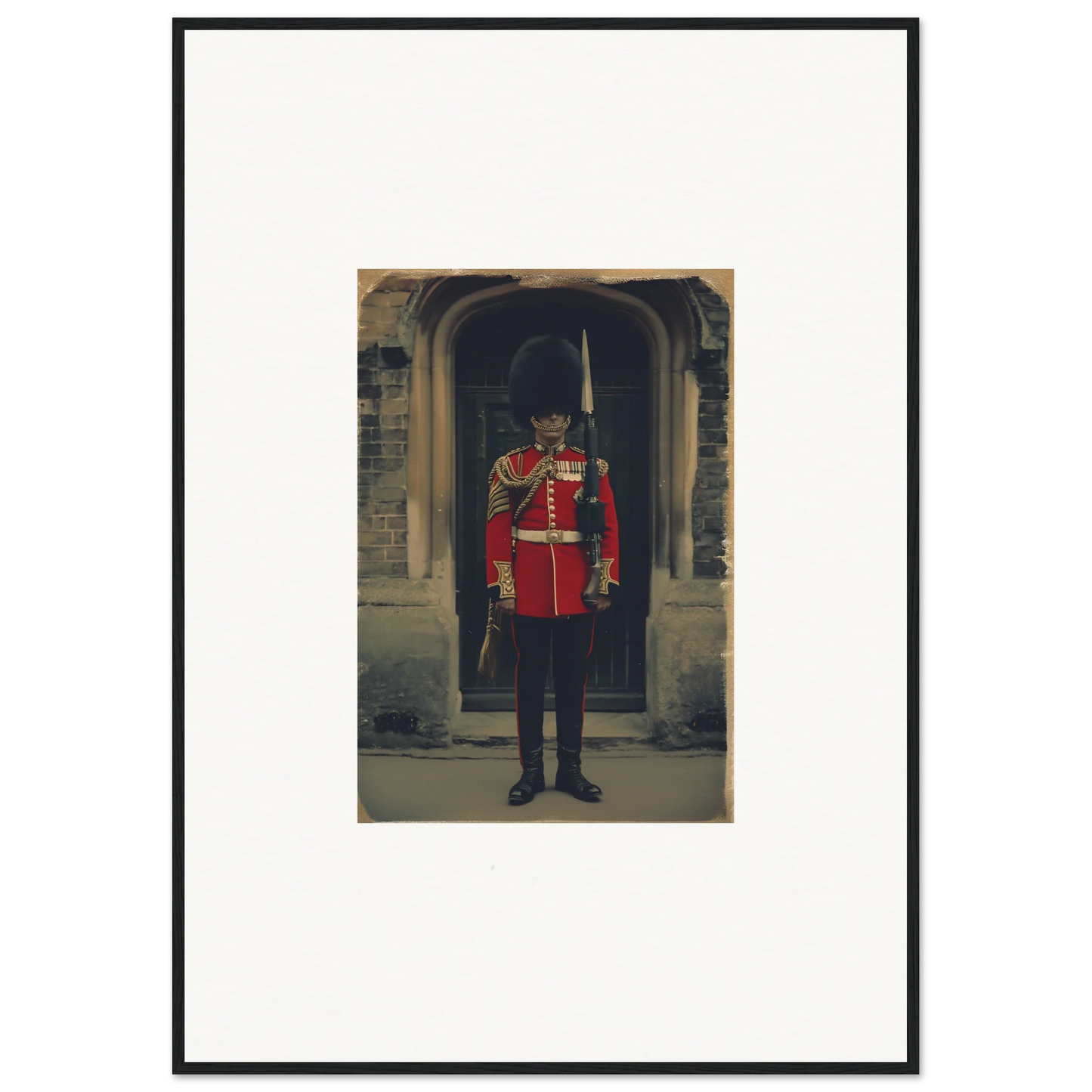 Royal guard in ceremonial uniform for Solstice Brickbeard Visitor special edition art™
