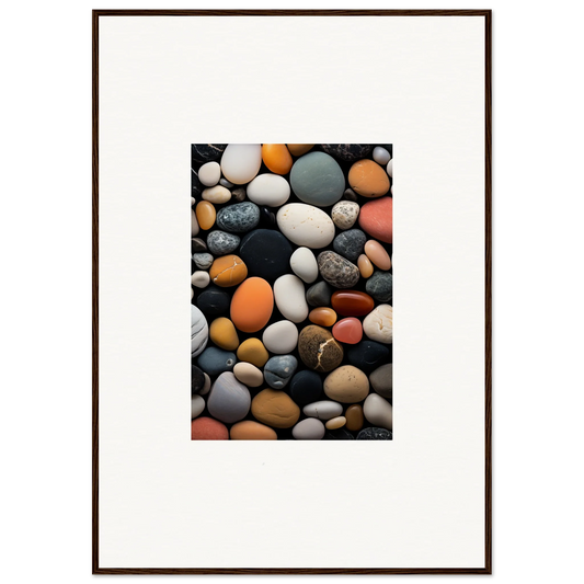 Smooth river rocks and pebbles in earth tones for Elemental Whisperbound Ascendancies