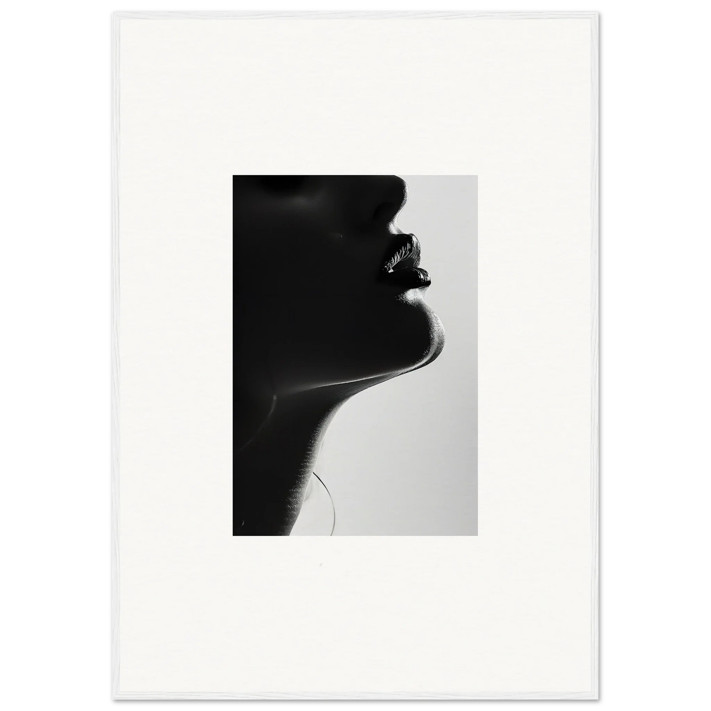 Silhouetted profile on a light background, showcasing Ethereal Odyssey Sonata design
