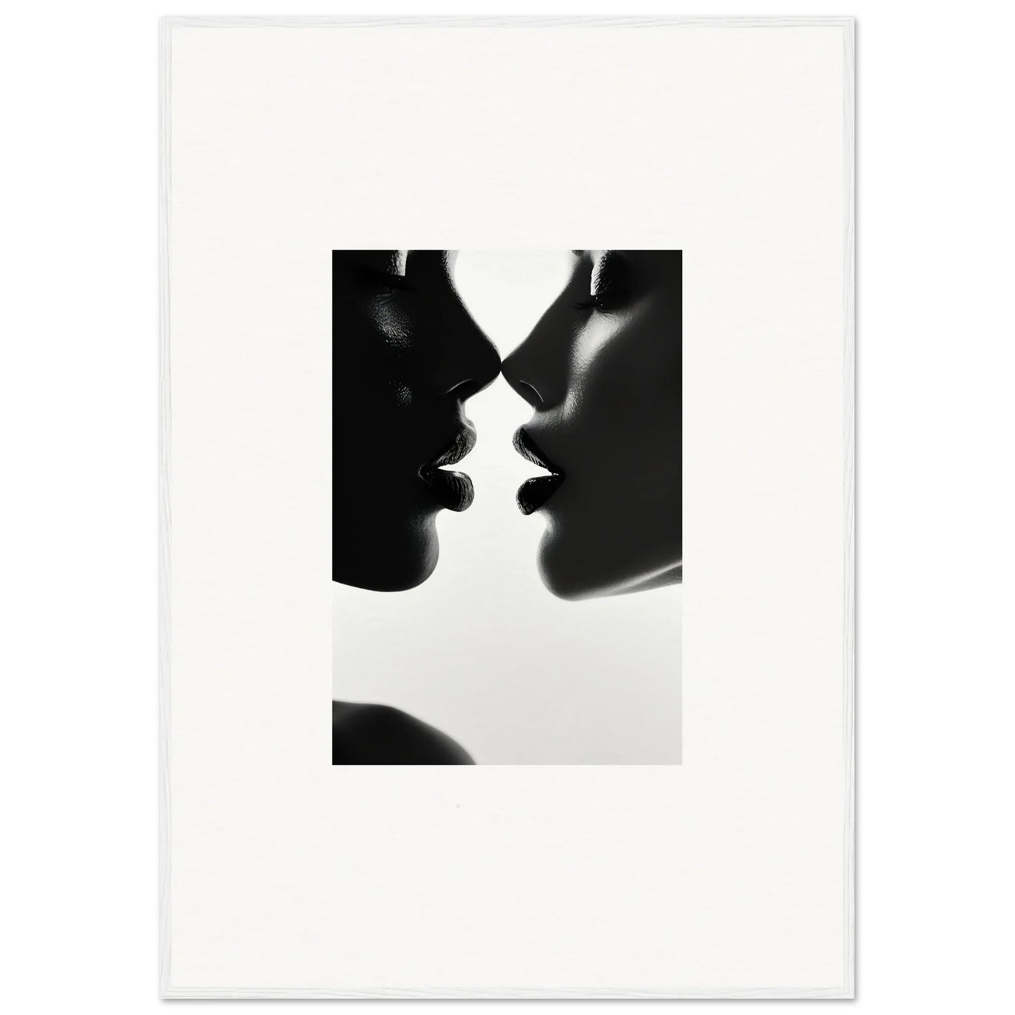 Silhouettes in an intimate moment showcasing Ephemeral Echoes Touch special edition art™