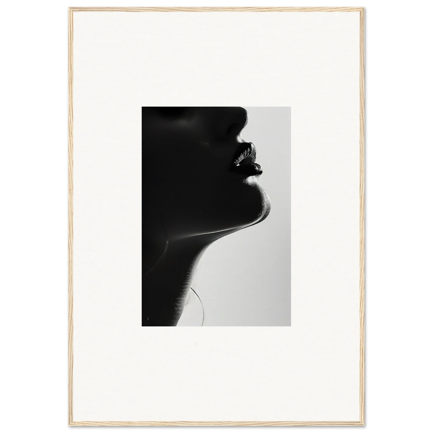 Silhouetted profile on light background for Ethereal Odyssey Sonata special edition art™