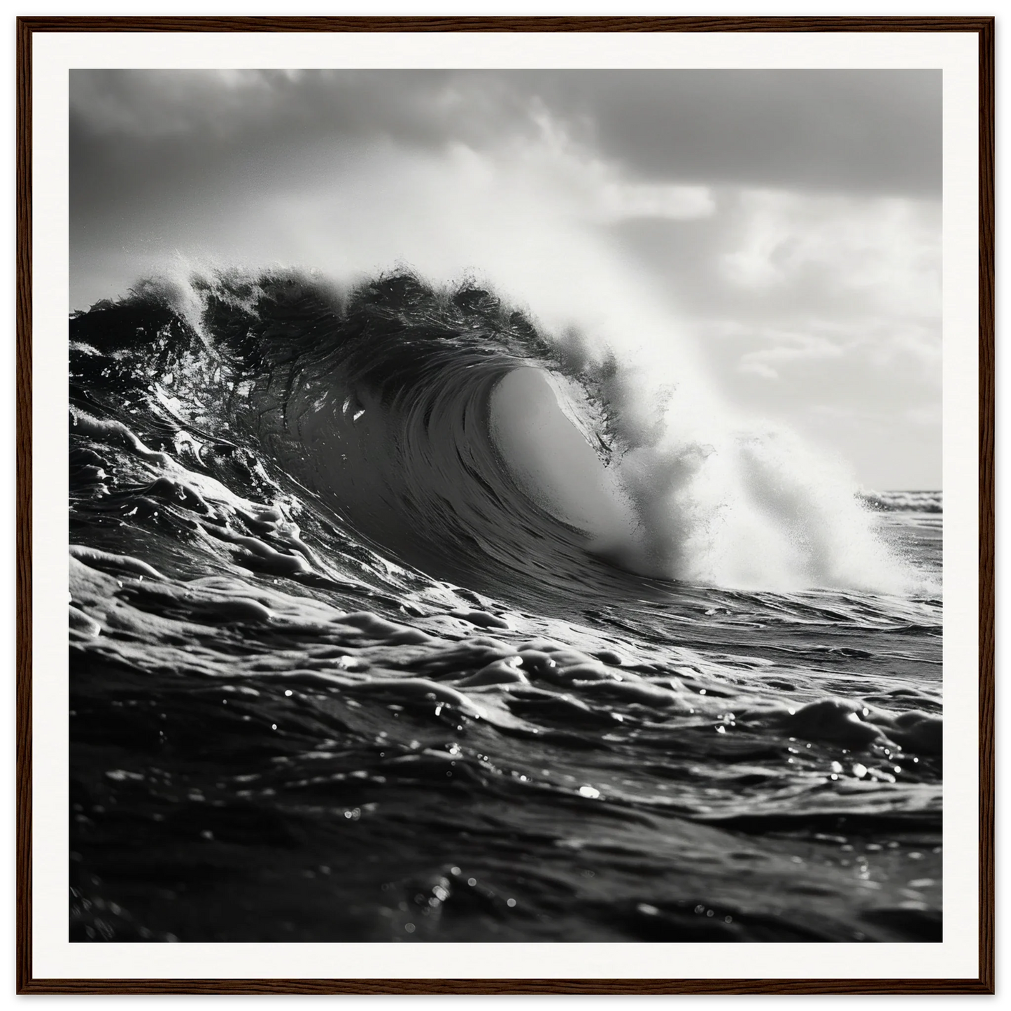 Ocean wave curling and breaking in Tidal Convergence Whisper special edition art™