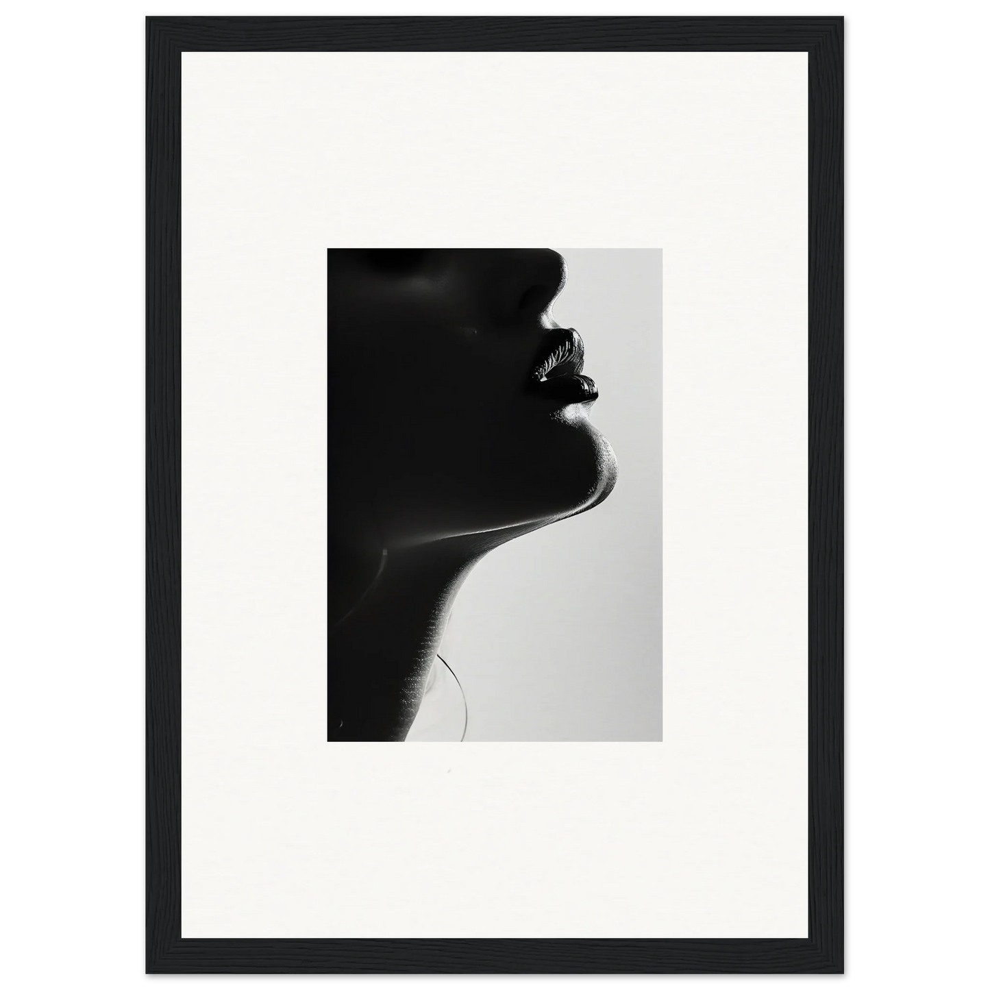 Silhouetted neck and jawline in Ethereal Odyssey Sonata special edition art™
