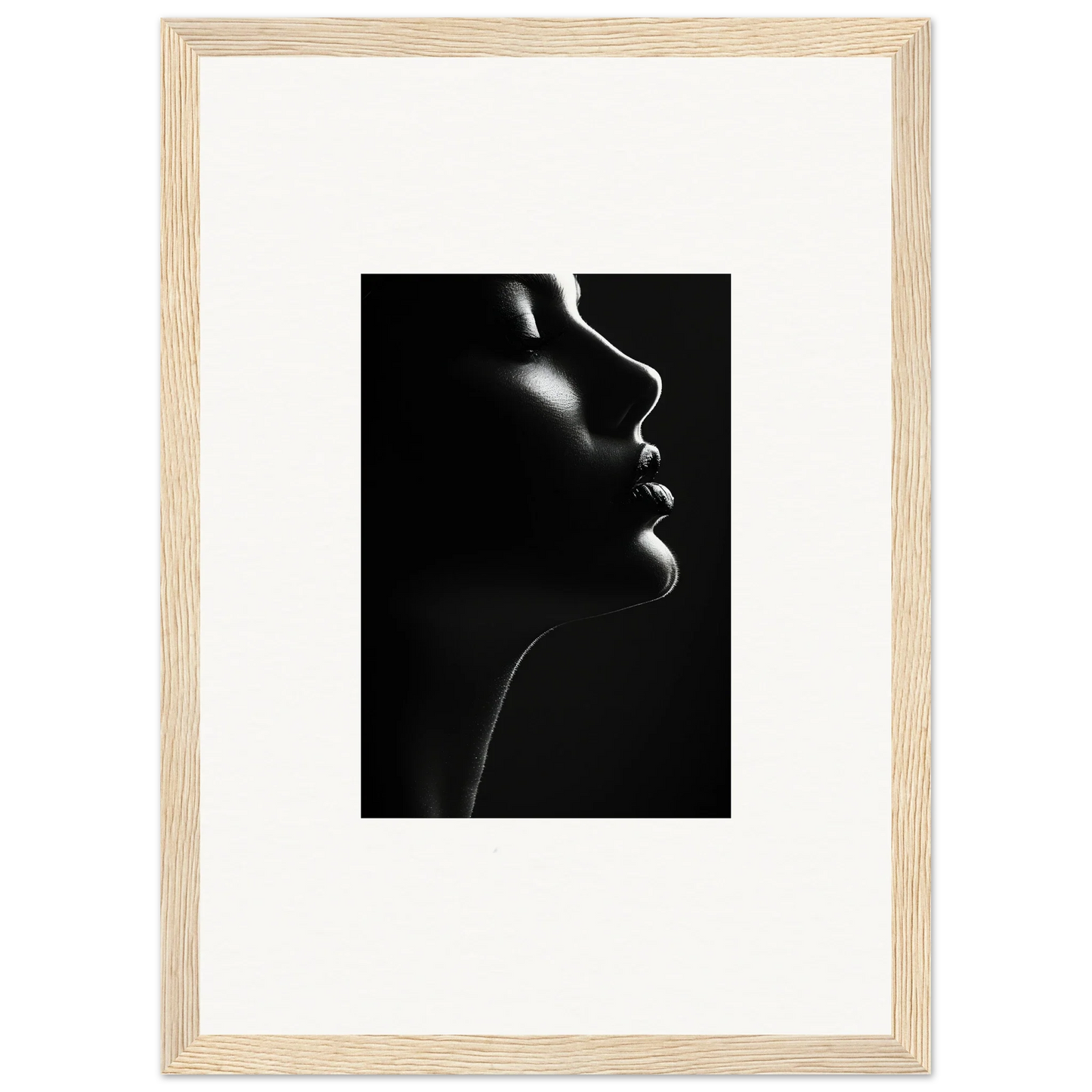 Dramatic black and white silhouette showcasing Yin Space Reverie special edition art™
