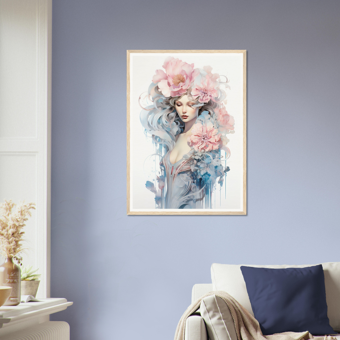 A framed poster of Untamed Elegance The Oracle Windows™ Collection.