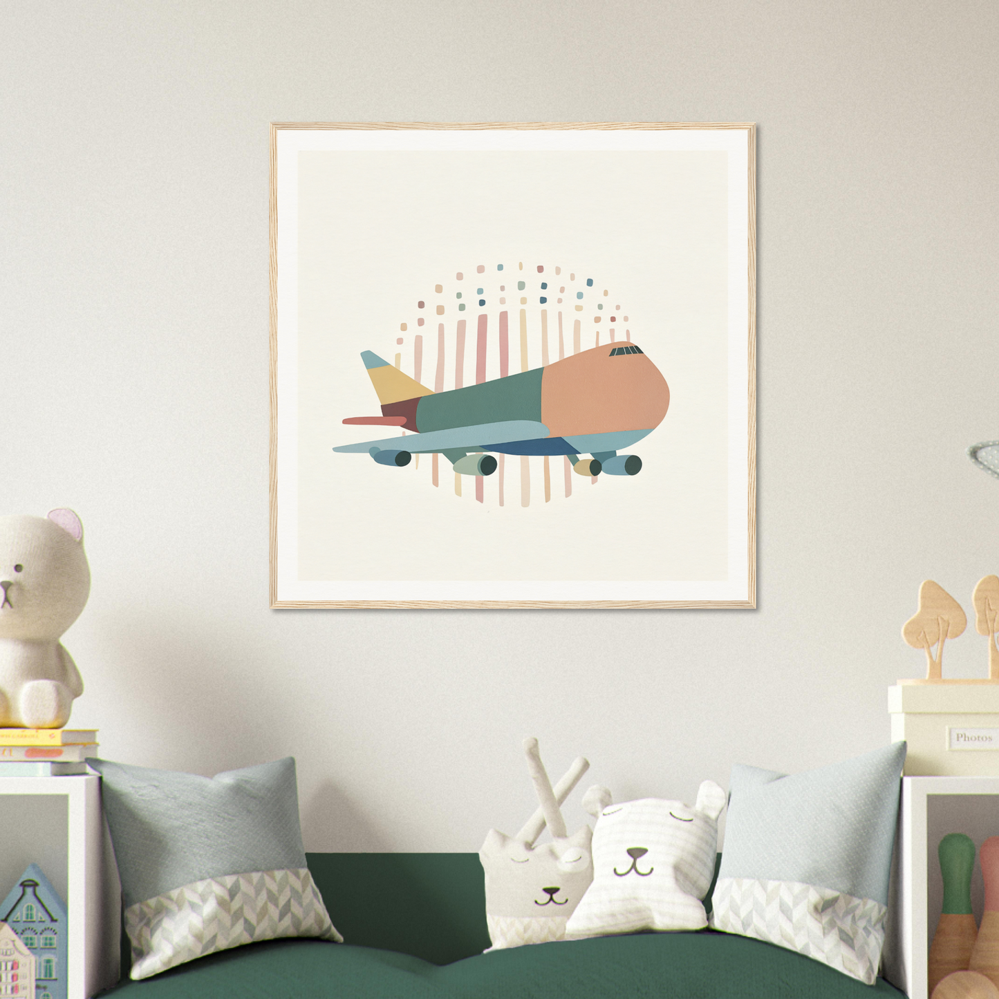 Whimsical whale illustration with geometric patterns from Aero Waves Reverie special edition art™