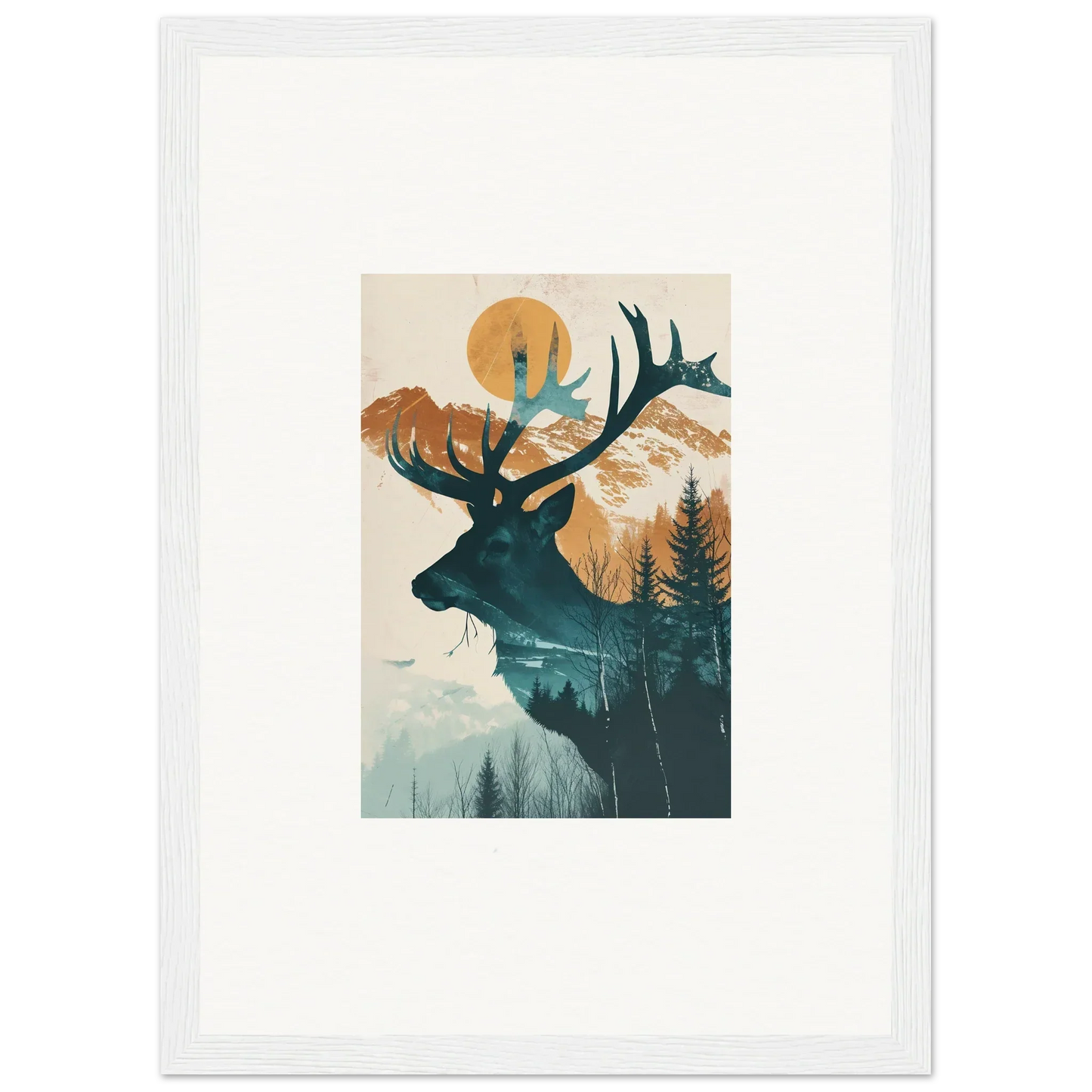 Mirage-Inspired Abstract