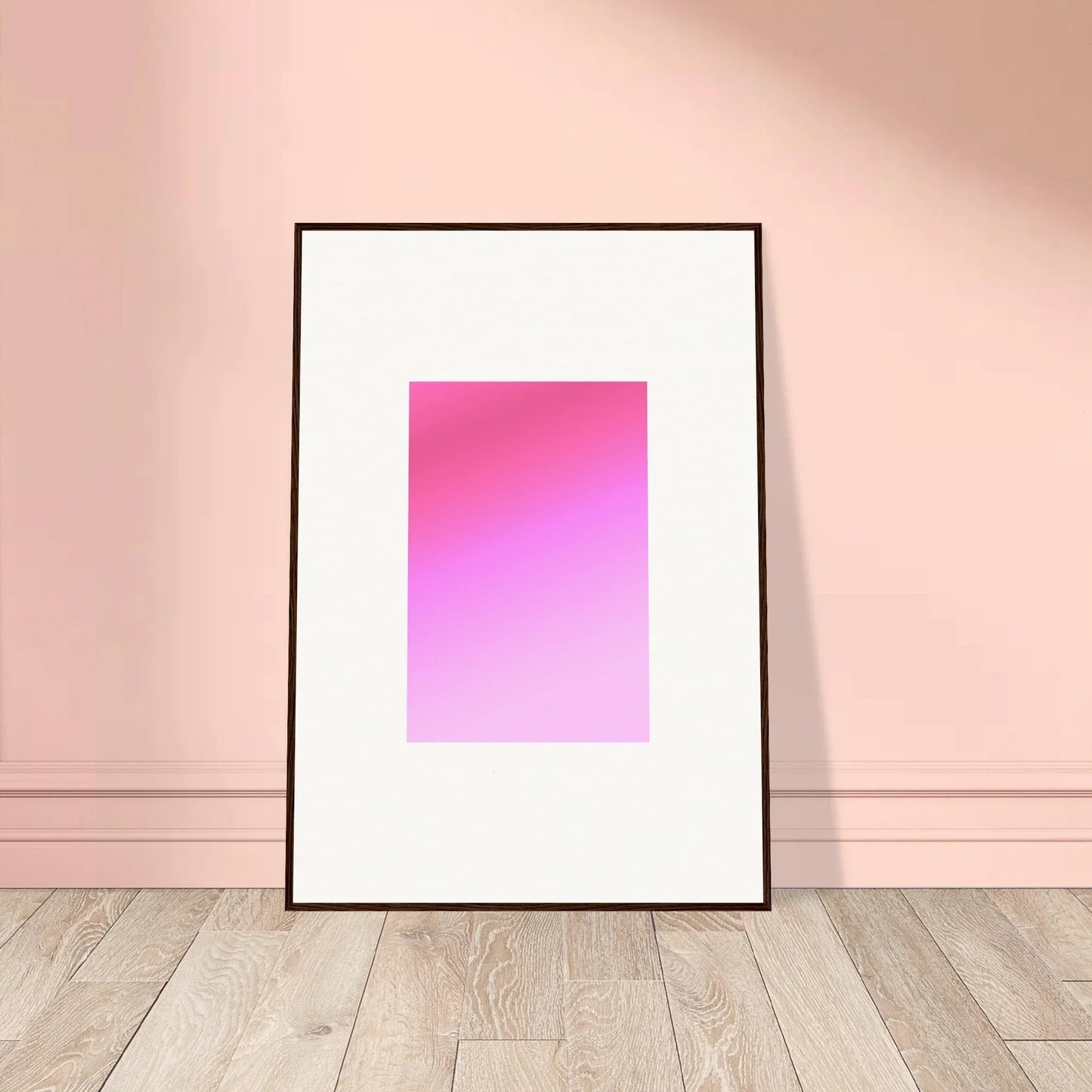 Framed pink-to-purple gradient art for the Cerise Dream Surface collection