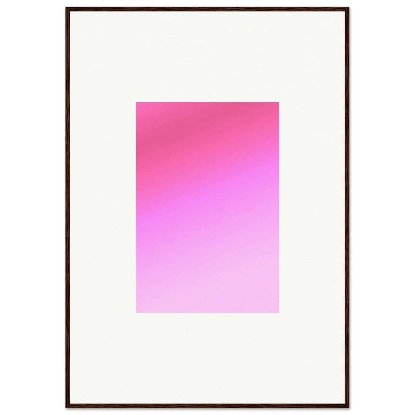 Pink gradient rectangle fading to white on Cerise Dream Surface special edition art™