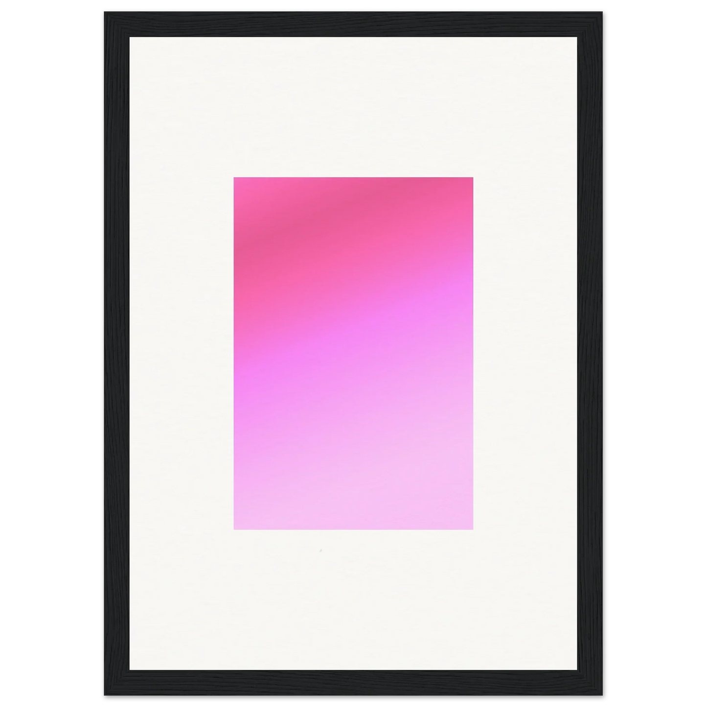 Pink gradient rectangle fading to lighter shades for Cerise Dream Surface wall art