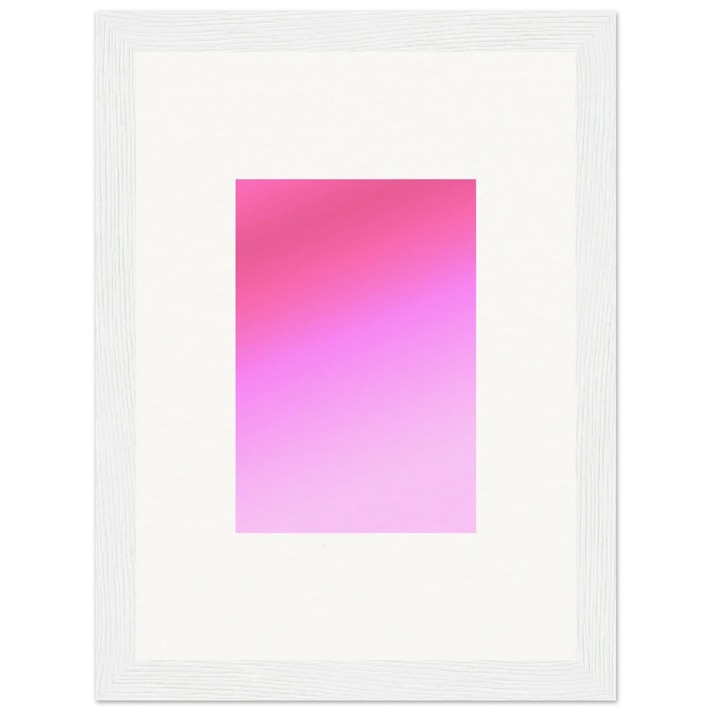 Pink-to-purple gradient rectangle in a white frame for Cerise Dream Surface art