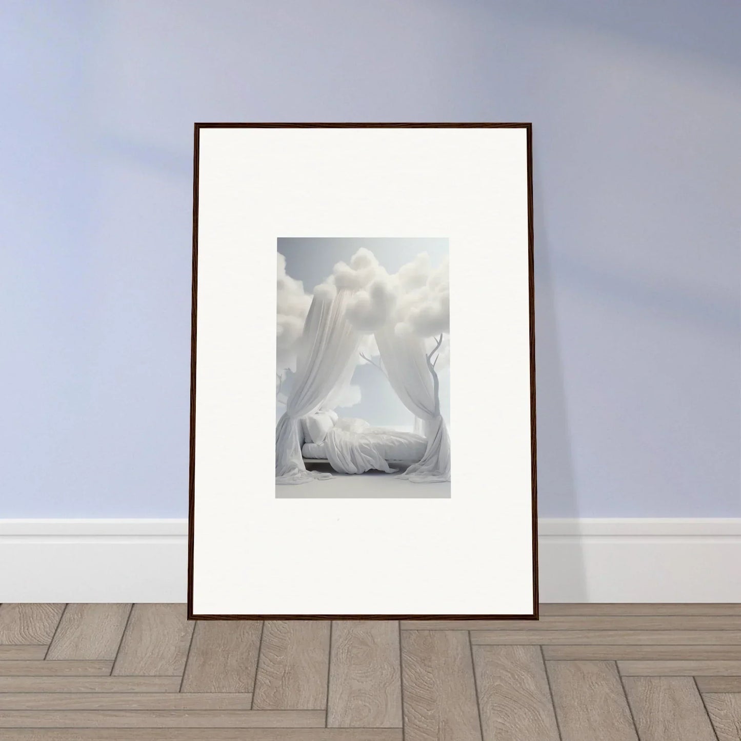 Elegant black-and-white nude female torso wall art for chic room decoration