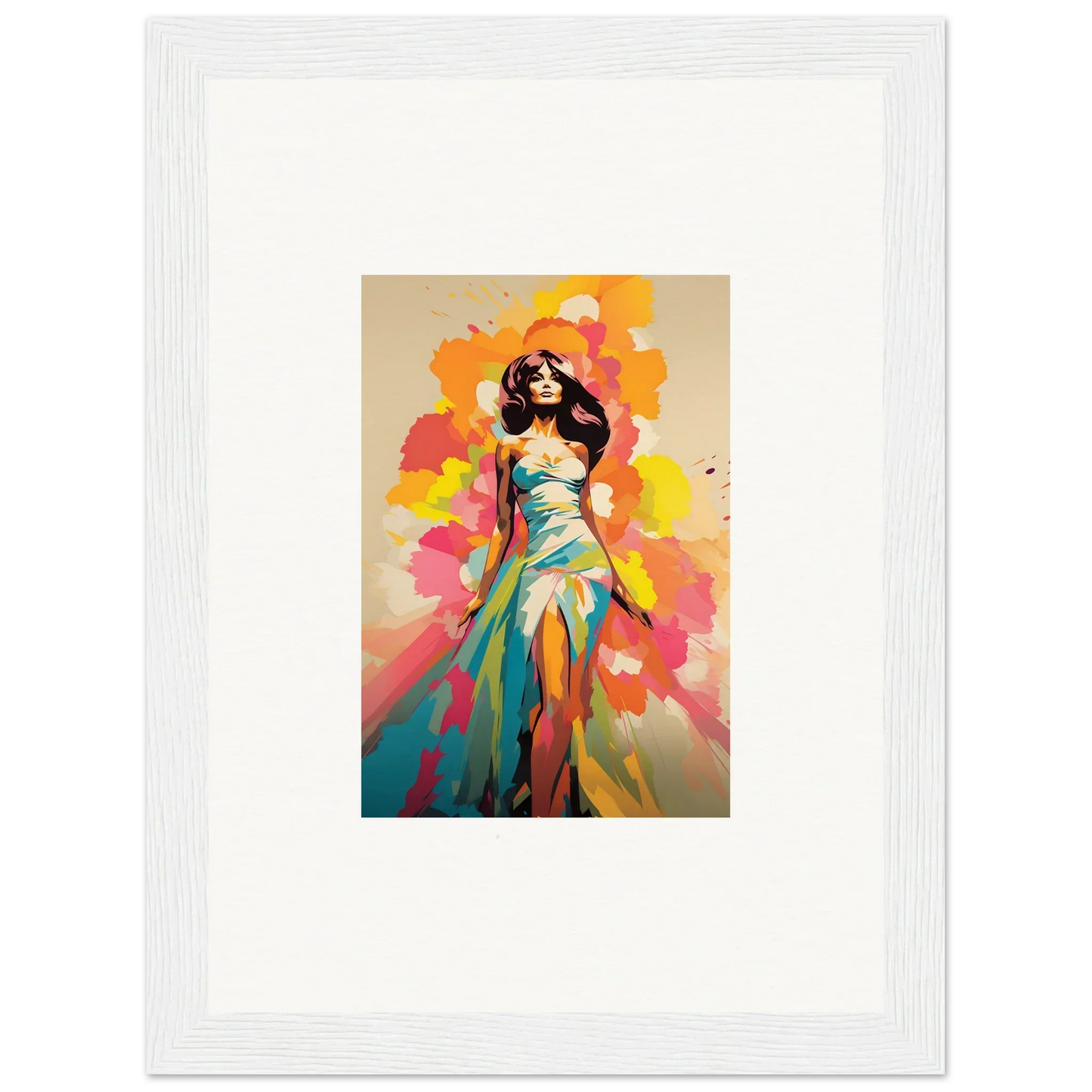 Artistic illustration of a figure in turquoise gown from Nectar Dreampapillonsexus