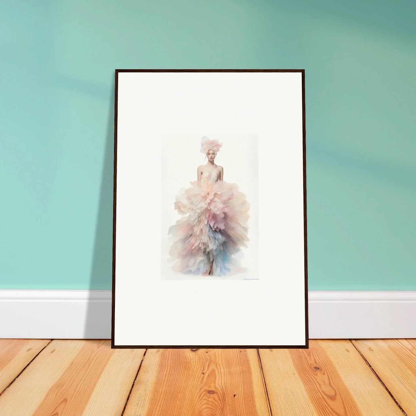 Framed wall art of a ballet dancer in pastel hues from Special Edition Art™ collection