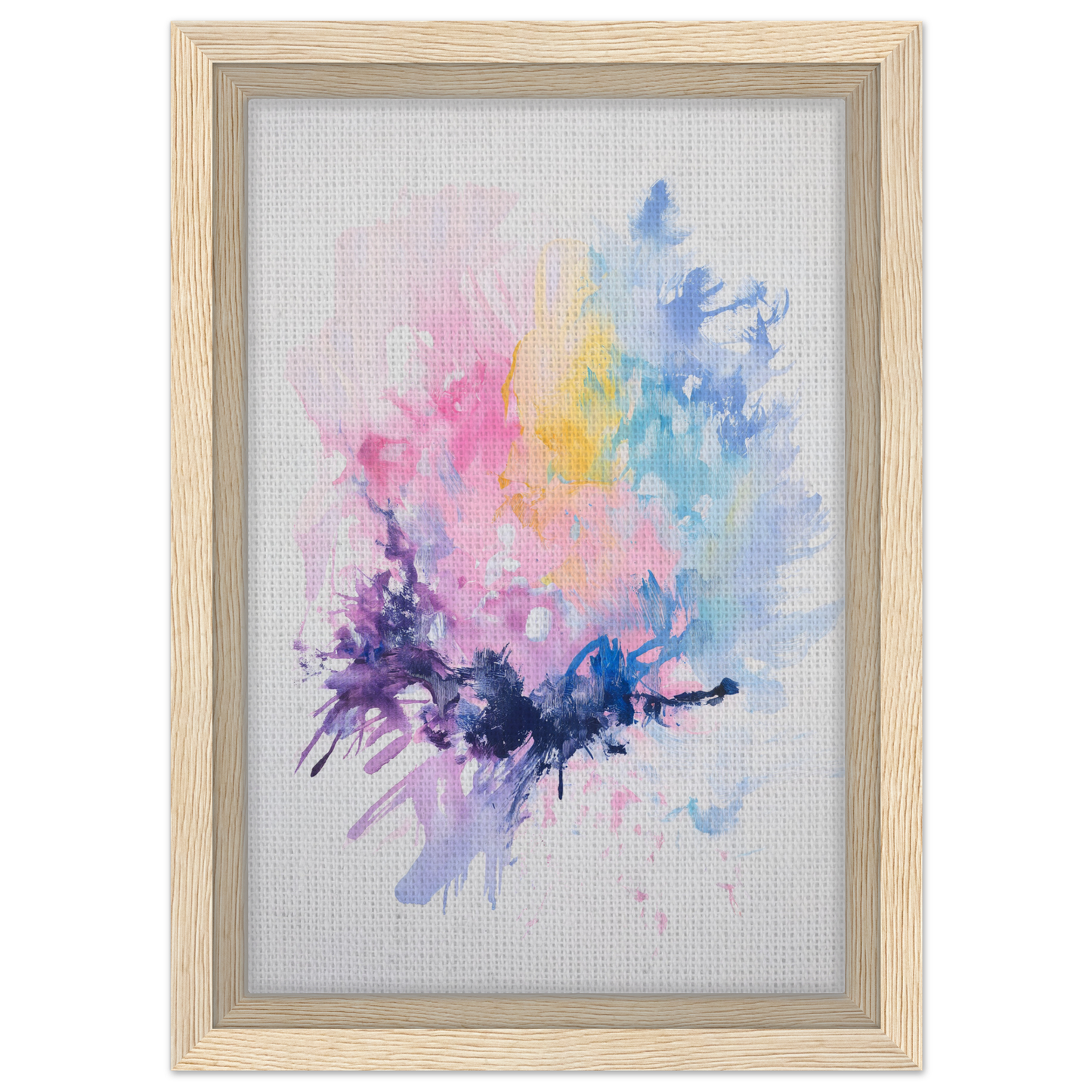 Framed watercolor painting of pastel colors for Imbibe Celestial Alchemy collection