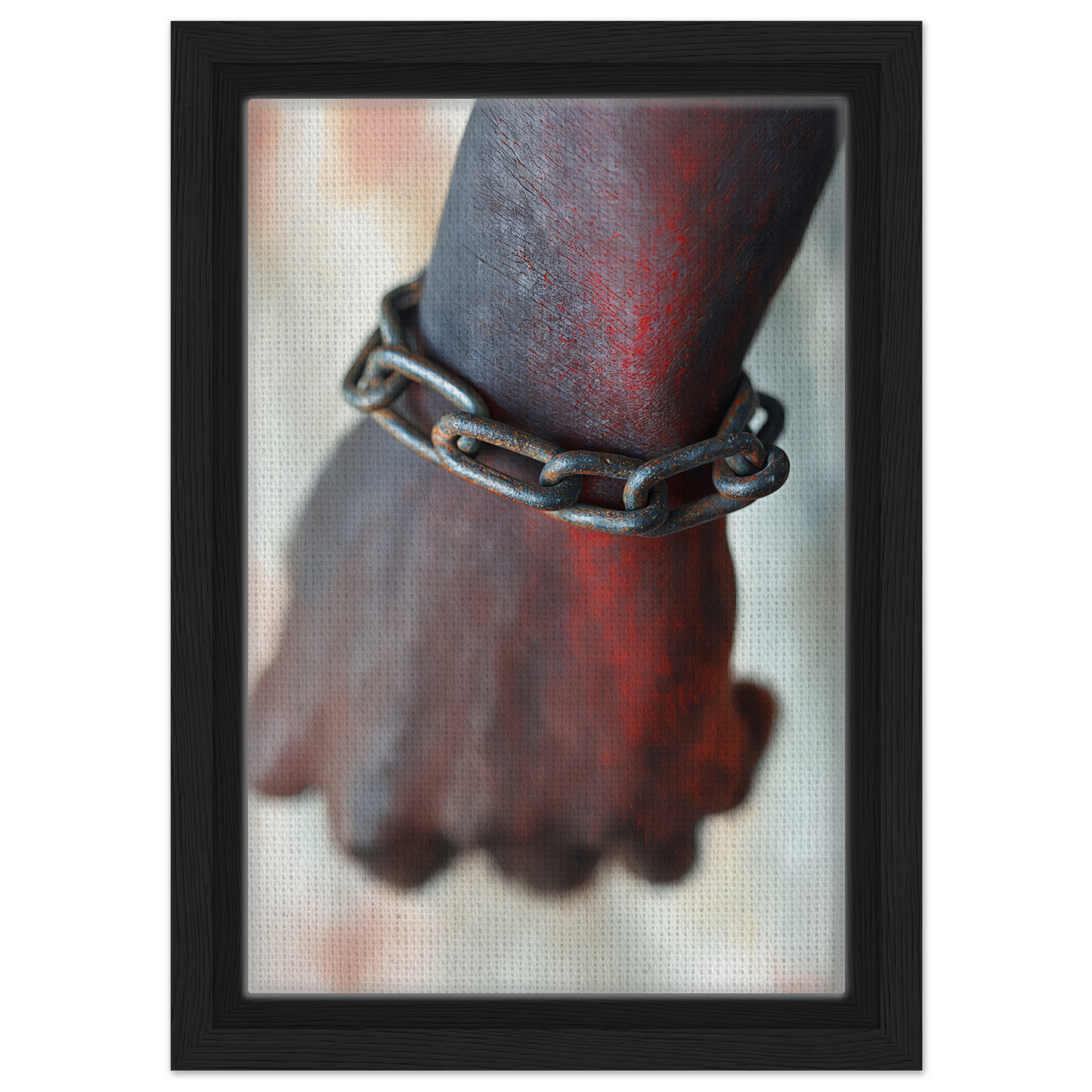 Silver chain bracelet worn on wrist, complementing the Rustbound Reverie collection