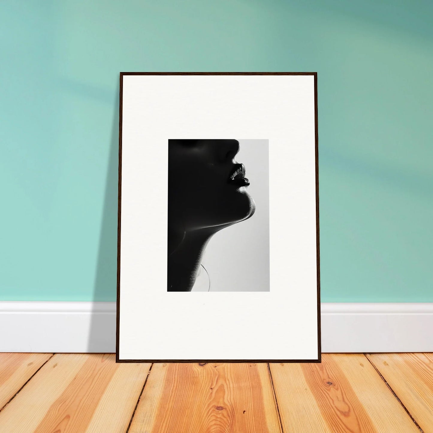 Framed black and white silhouette from the Ethereal Odyssey Sonata special edition art™