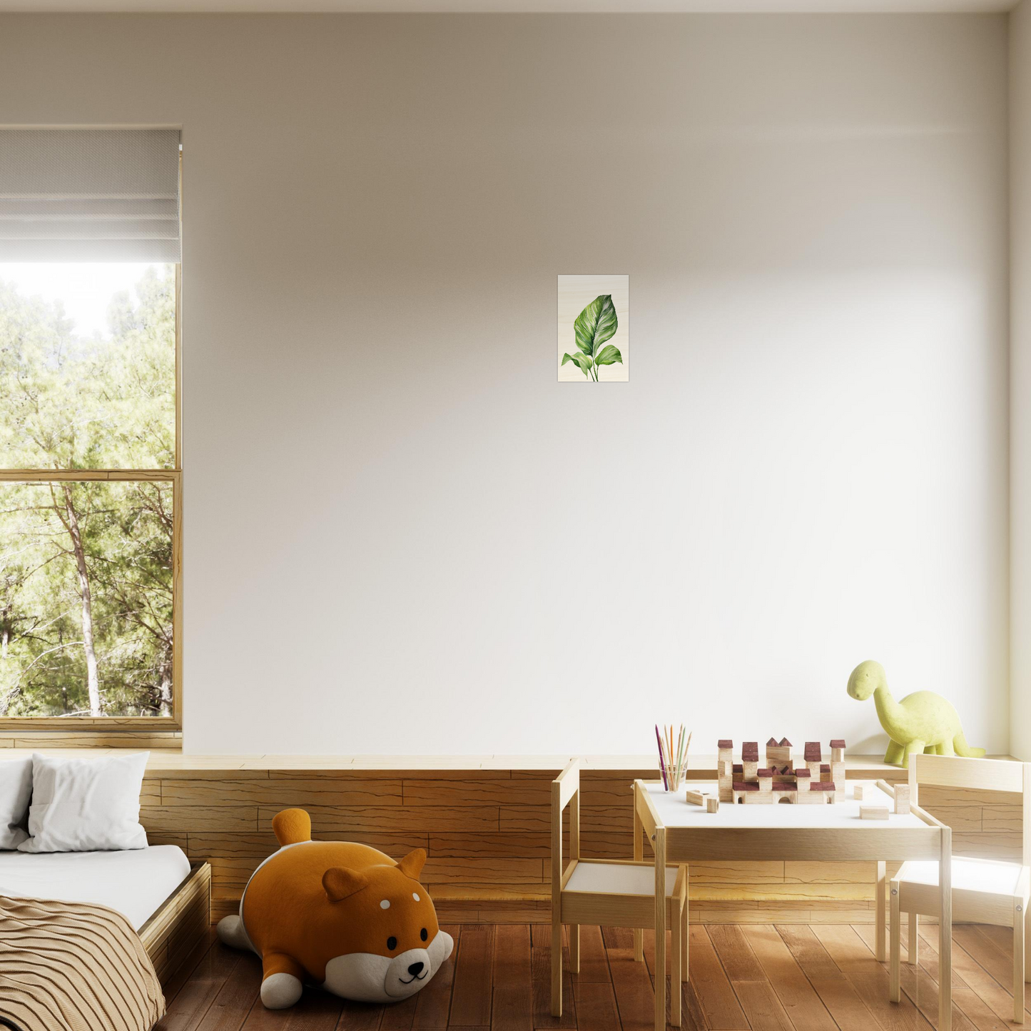 A white wall