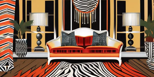Maximalist Decor à la Kardashian: Bold Patterns and Textures in Focus
