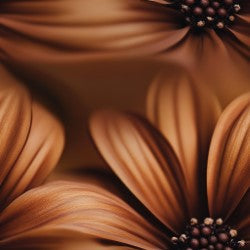 brown color wall art collection - brown flower photography
