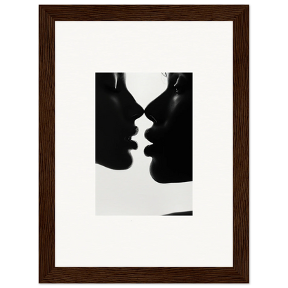 Silhouetted profiles in an intimate pose from the Nights Echoes special edition art™