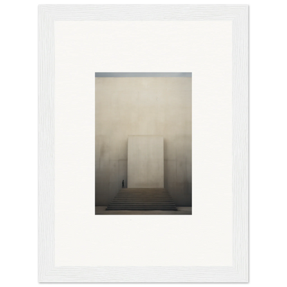 Monolithic structure in fog from Portal Eventide Abstract special edition art™