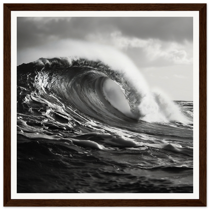 Curling ocean wave with spray, perfect for Wave’s Eternal Dance special edition art™