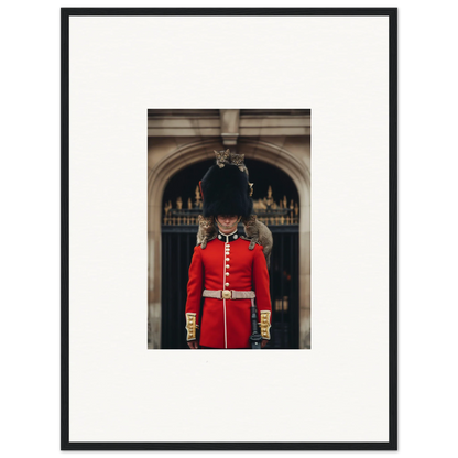 Royal guard in red uniform with bearskin hat for Monarch’s Dreamaroos Special Edition Art™