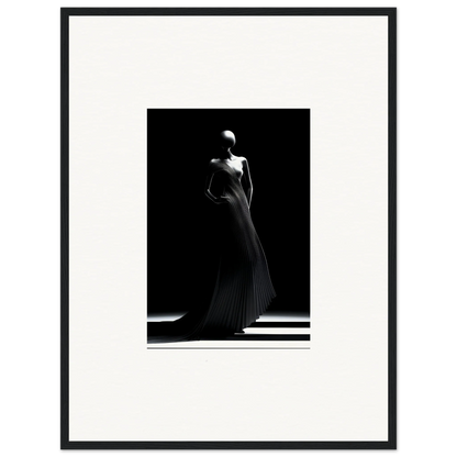 Elegant figure in dramatic light showcasing Echoes Velvet Mirage special edition art™