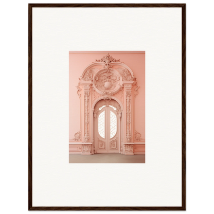 Ornate pink baroque doorway in Ether Pendantia Portal special edition art™ design