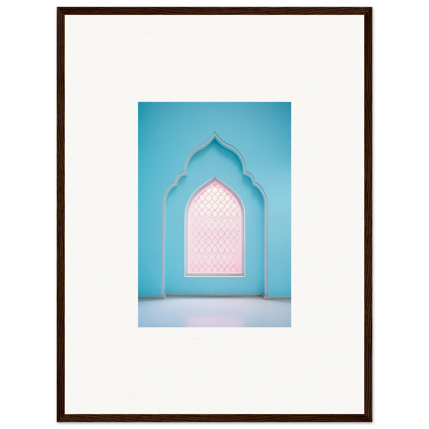 Ornate arched doorway with pink detail showcasing Souls Diffilveres Critfilters art™