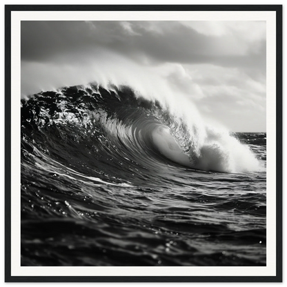 Powerful ocean wave curling in light for Eternal Wave Symphony special edition art™