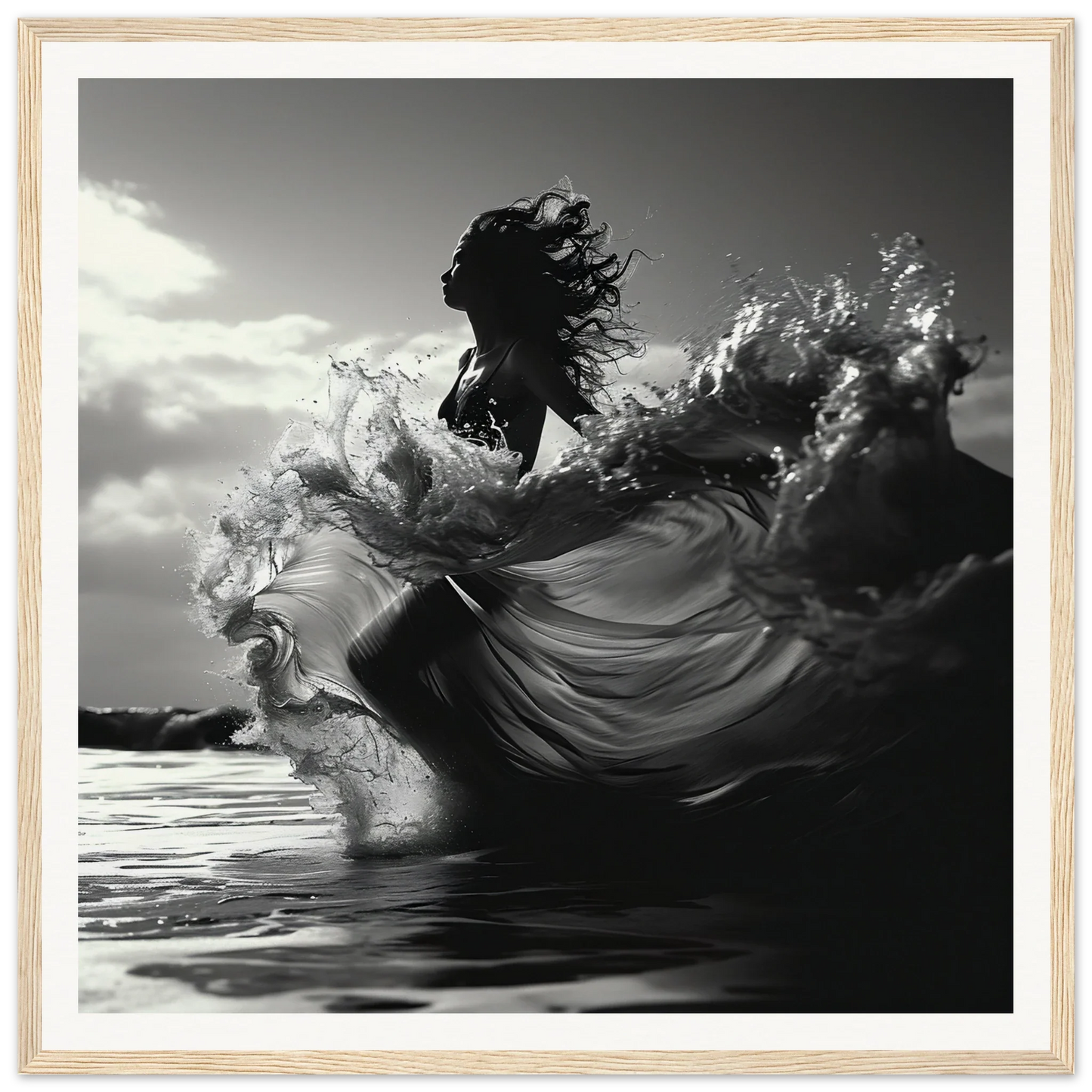 Dramatic ocean wave in Ocean’s Dancer Serenity, a special edition art™ piece