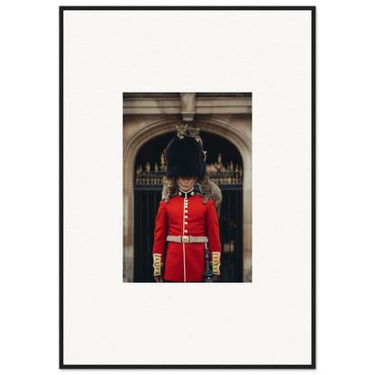 Royal Guard in red uniform and bearskin hat from Monarch’s Dreamaroos special edition art™