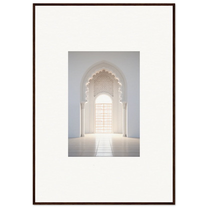 Arched doorway with Moorish details and light, part of the Threshold Dreamscapes Portal