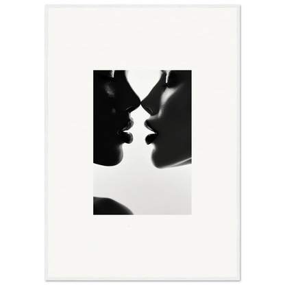 Silhouettes in an intimate moment showcasing Ephemeral Echoes Touch special edition art™