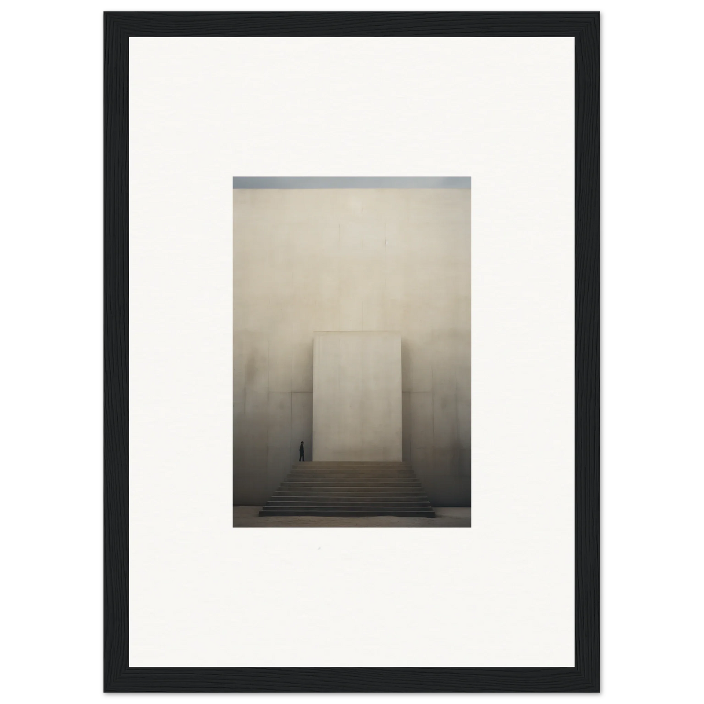 Black-framed minimalist photo in Portal Eventide Abstract special edition art™