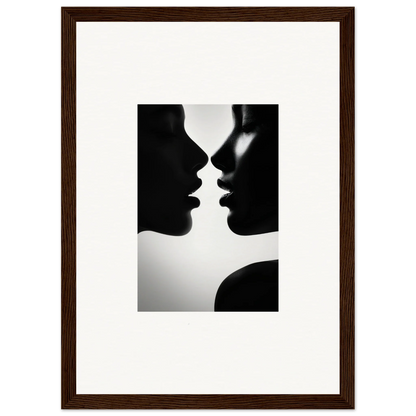 Two profiles in an intimate moment featured in Sables Dance special edition art™