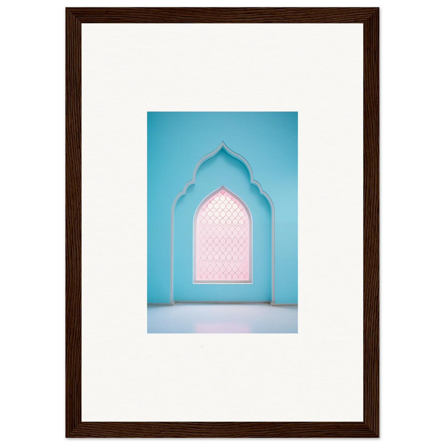 Ornate arched doorway with pink lattice in Souls Diffilveres Critfilters special edition art™