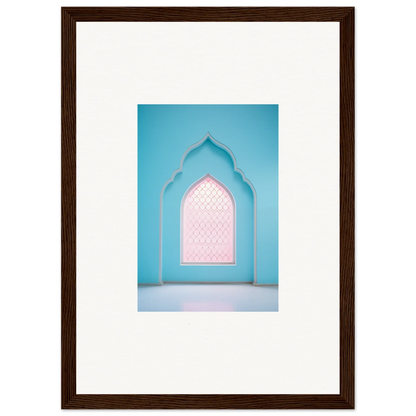 Ornate arched doorway with pink lattice in Souls Diffilveres Critfilters special edition art™