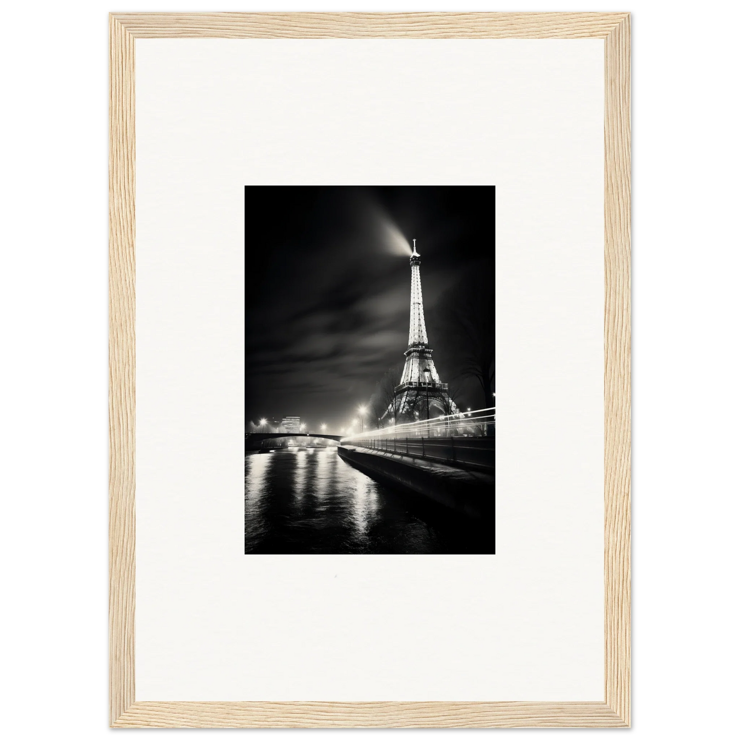 Stunning black and white shot of the Eiffel Tower for Paris Radiates Eleepizarre