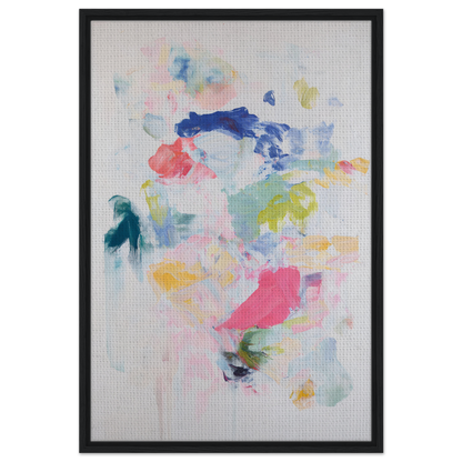 Abstract watercolor painting in vibrant colors for Chromatic Jazz Revelry room decor