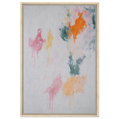 Abstract painting featuring soft splotches, ideal for Chromatic Rapture Dreaming room decor