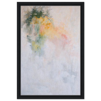 Abstract watercolor painting in soft hues for Color Dances Dreaming canvas wall art