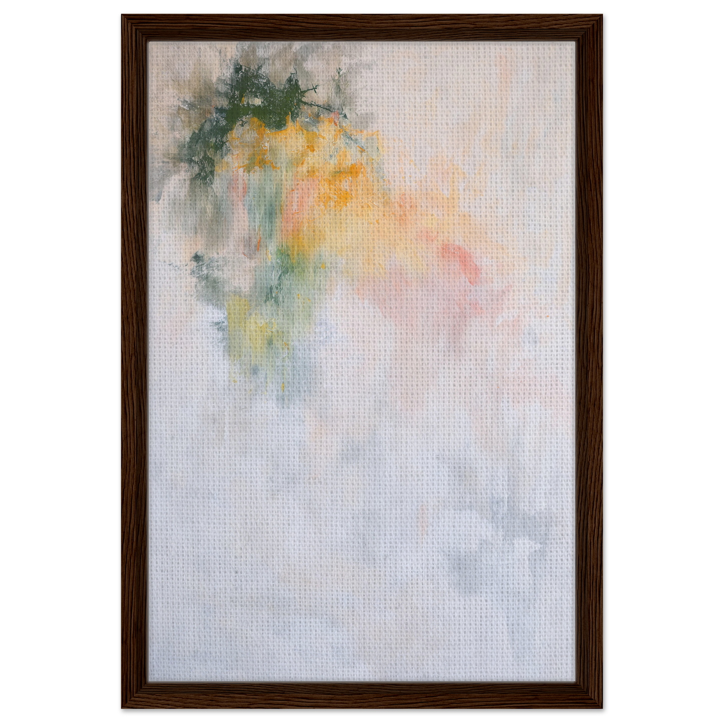 Abstract watercolor painting in pastel hues, perfect for Color Dances Dreaming room decor