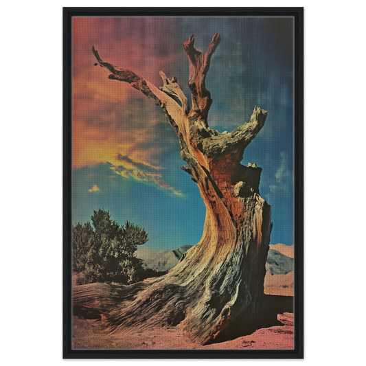 Gnarled dead tree with bare branches for Desert Time Odyssey room decor by Fashion Oracle™